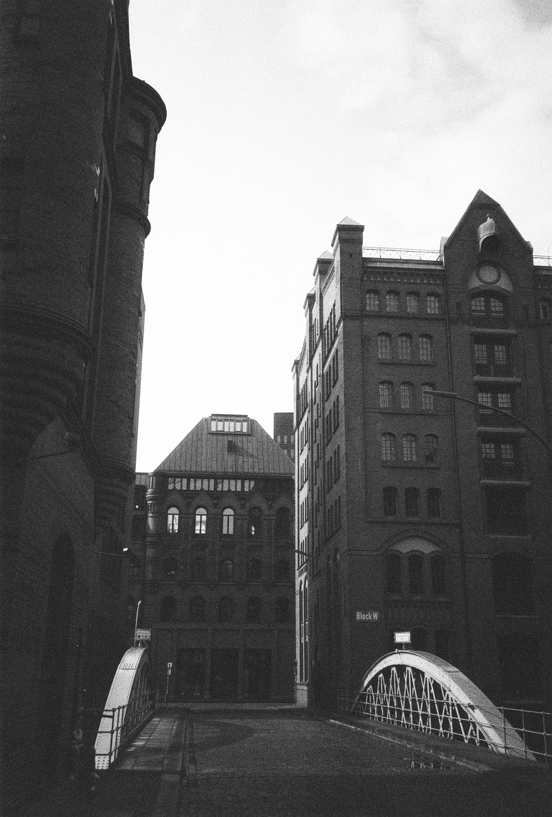 byggnad i speicherstadt, hamburg
